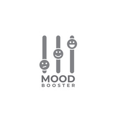 Mood Booster Logo Design Template Emoticon