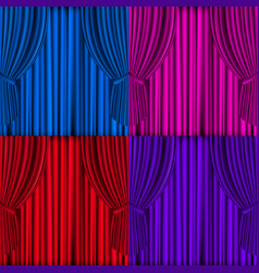 Colored Curtains Background