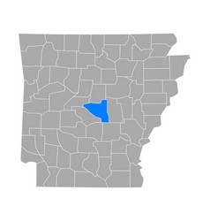 Map Pulaski In Arkansas