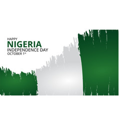 Happy Nigeria Independence Day Background