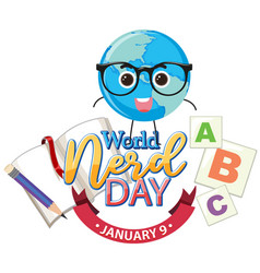 World Nerd Day Banner Design