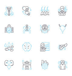 Equal Opportunity Linear Icons Set Access