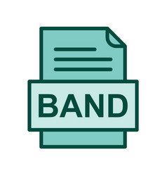 Band File Document Icon