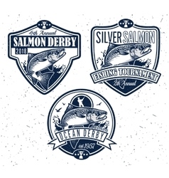 Fishing Logo Salmon Fish Icon