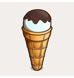 Ice cream tower Royalty Free Vector Image - VectorStock