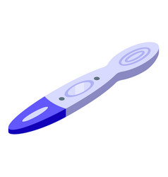 Urine Test Icon Isometric Negative Pregnant