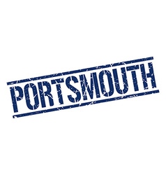 Portsmouth Blue Square Stamp