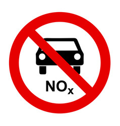 Nox Car And Prohibition Sign