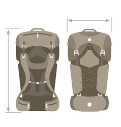 Backpack Size Baggage Scale Selection Hiking