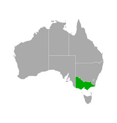 Map Victoria In Australia