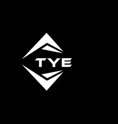 Tye Abstract Technology Logo Design On Black