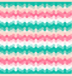 Abstract Background Hexagon Design Pink Green