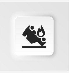 Accident Car Flip Icon - Insurance