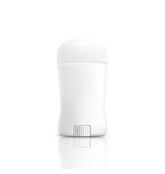 Realistic White Stick Deodorant Bottle Mockup