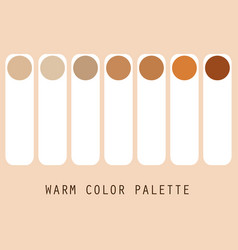 Aesthetic Warm Color Palette Background