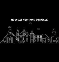 Bordeaux Silhouette Skyline France