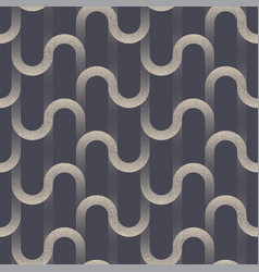 Intertwined Wavy Lines Fancy Seamless Pattern Dot