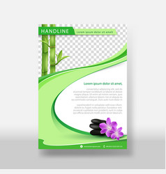 Massage Or Natural Flyer Poster Cover Template