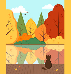 A Cute Autumn Landscape