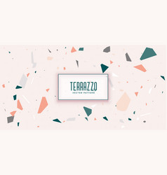 Abstract Terrazzo Marble Pattern Backdrop