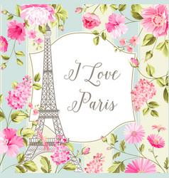 I Love Paris Card