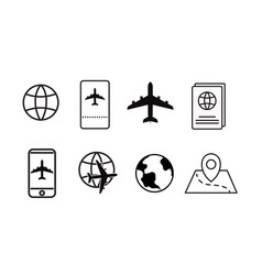 Travel Icon Set