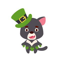 Cute Tasmanian Devil In St Patricks Day