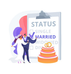 Marital Status Abstract Concept