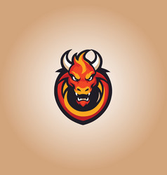 Logo Dragon Character