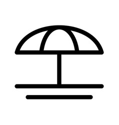 Beach Umbrella Icon