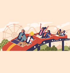 Characters On Roller Coaster Rides Exhibit Mix