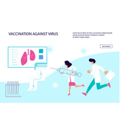 Landing Webpage Fighting New Viruses