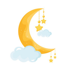 Crescent Moon And Stars