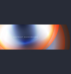 Curved Gradient Background Blue Orange