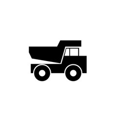 Dump Truck Flat Icon