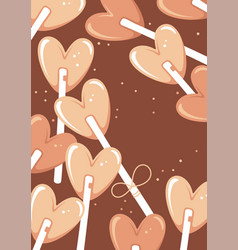 Romantic Love Hearts Card