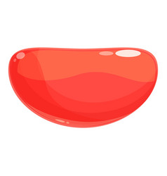 Bean Jelly Icon Cartoon Candy Fruit