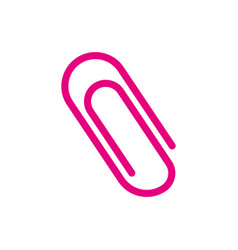 Isolated Paper Clip Office Icon