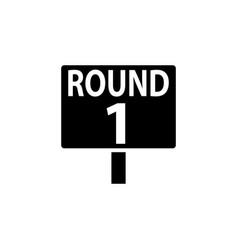 Boxing Ring Board Flat Icon