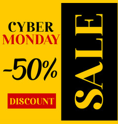 Cyber Monday Sale Poster Flyer Design