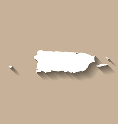 New Caledonia Islands Map Silhouette