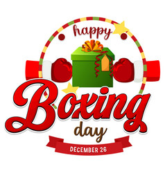 Boxing Day Banner Design