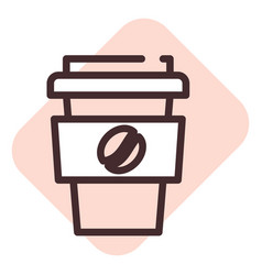 Coffee To Go On A White Background