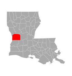 Map Vernon In Louisiana