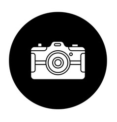 Digital Still Camera Glyph Icon Photography Tool