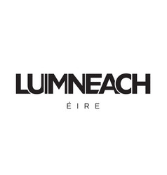 Luimneach In The Ireland Emblem Design