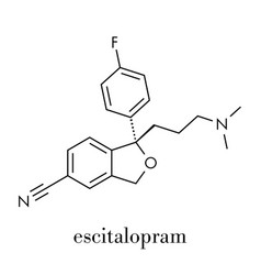 Escitalopram Antidepressant Drug Ssri Class