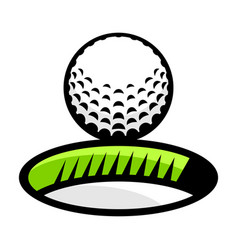 Golf Ball And Hole Sport Club Item