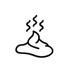 Smelly Shit Icon Outline