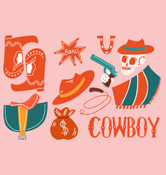 Concept Of The Cowboy And The Wild West